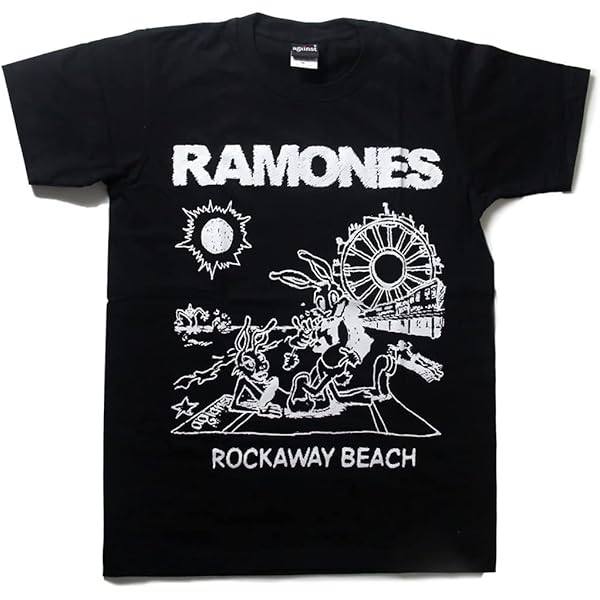 【希少】RAMONES 黒 Tシャツ Lサイズ LABORATORY BERBERJINR tシャツ 「USED」“Ramones” バンド T